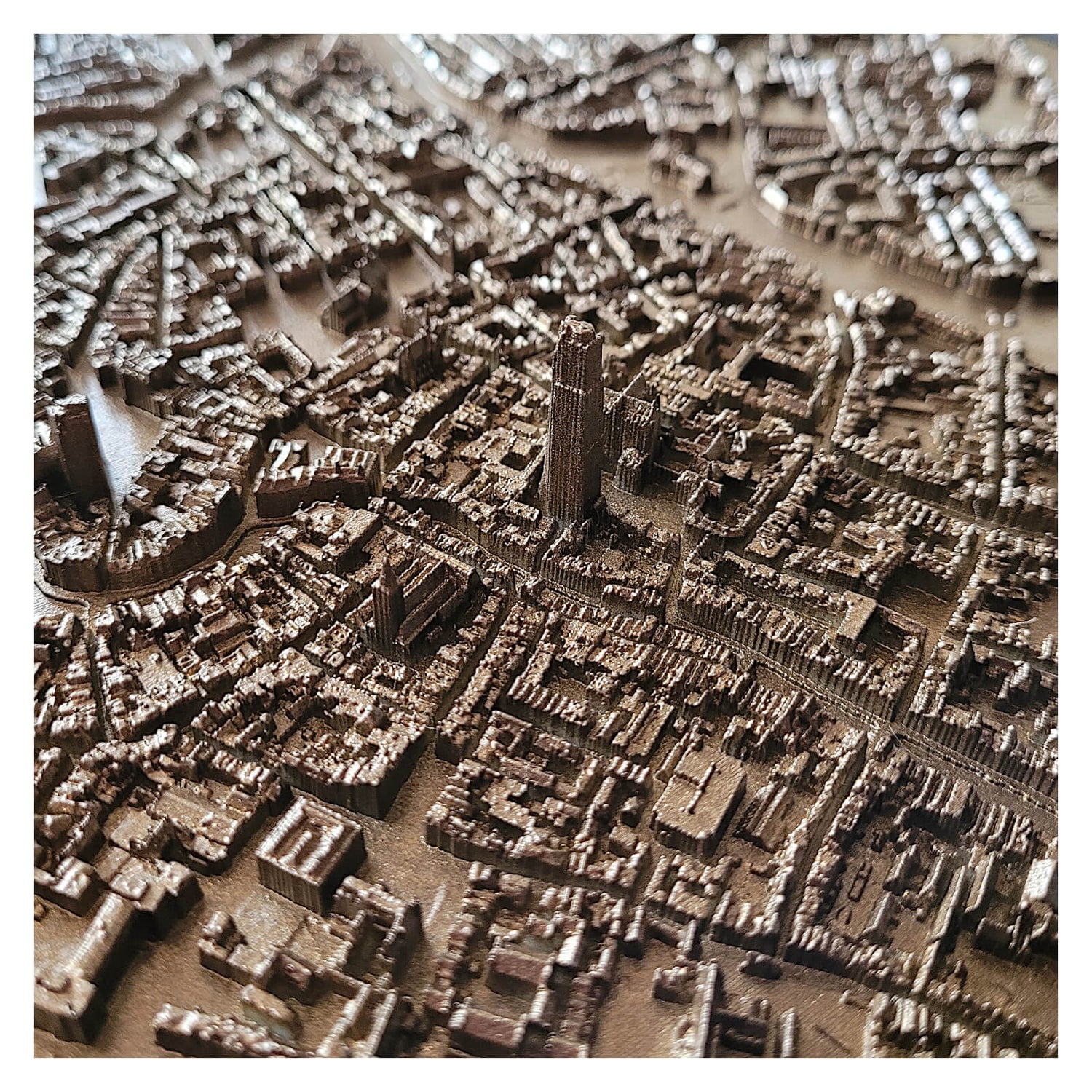 Tweede close-up 3D plattegrond Utrecht Centrum