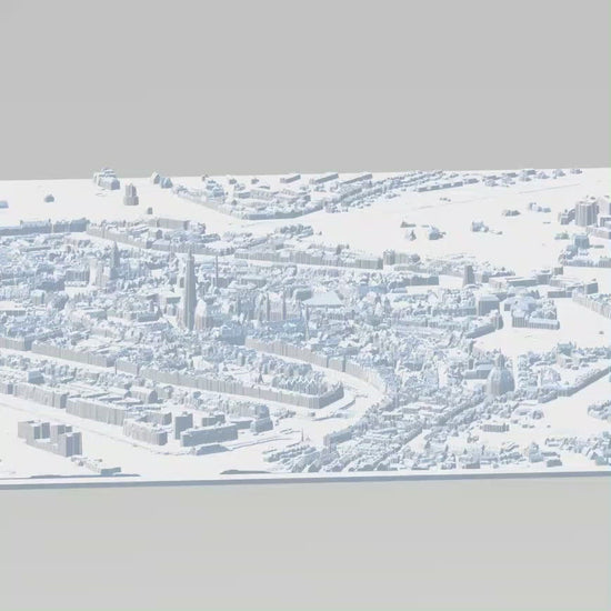 Video preview Middelburg Centrum geeft het 3D effect mooi weer.