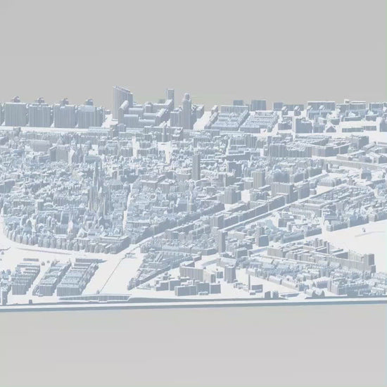 Video preview Den Bosch Centrum laat 3D effect mooi zien